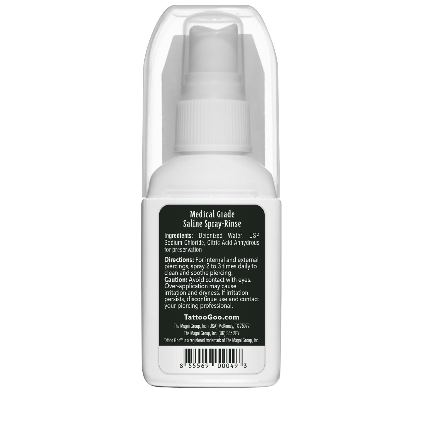 Medical Grade Saline Spray Rinse