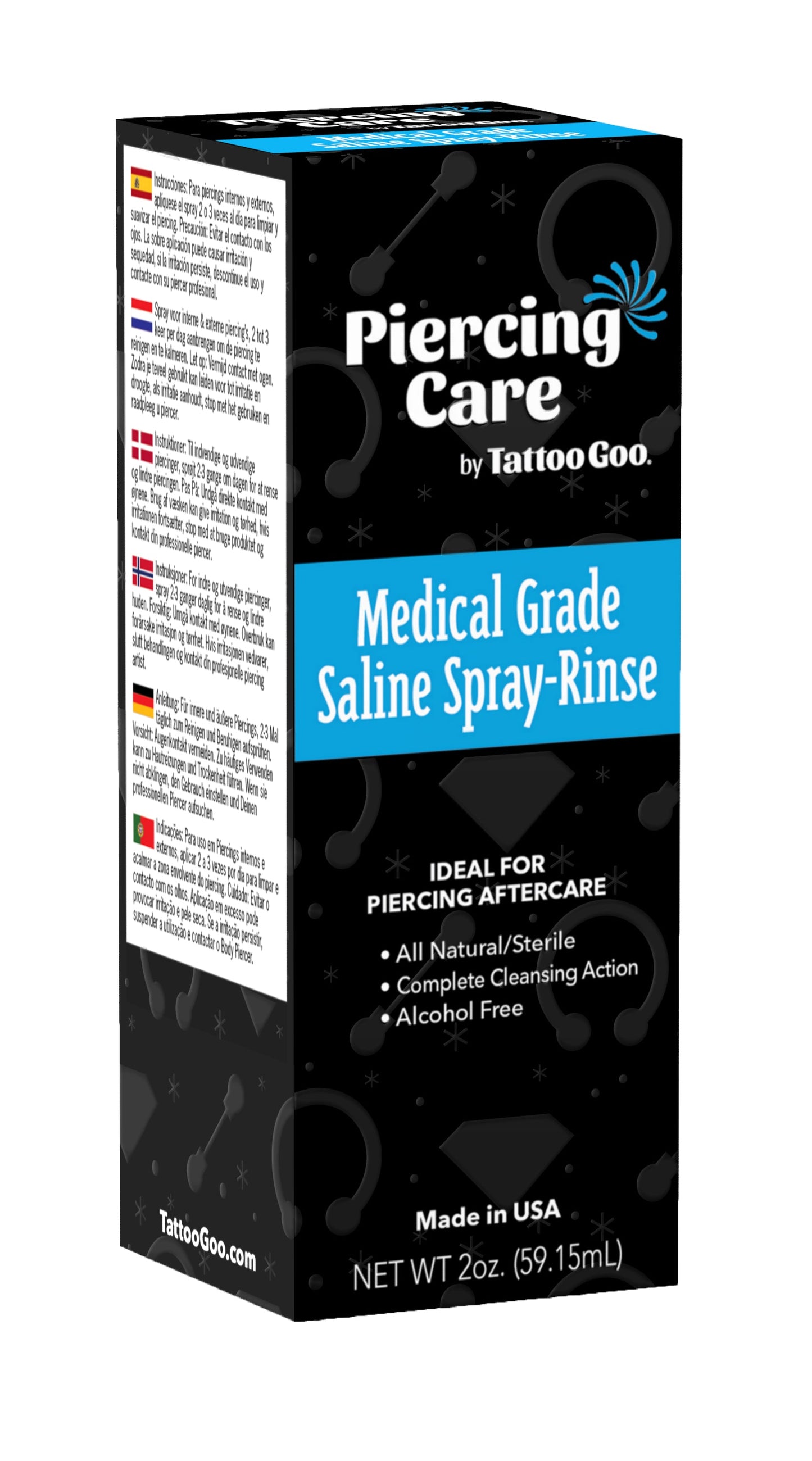 Medical Grade Saline Spray Rinse