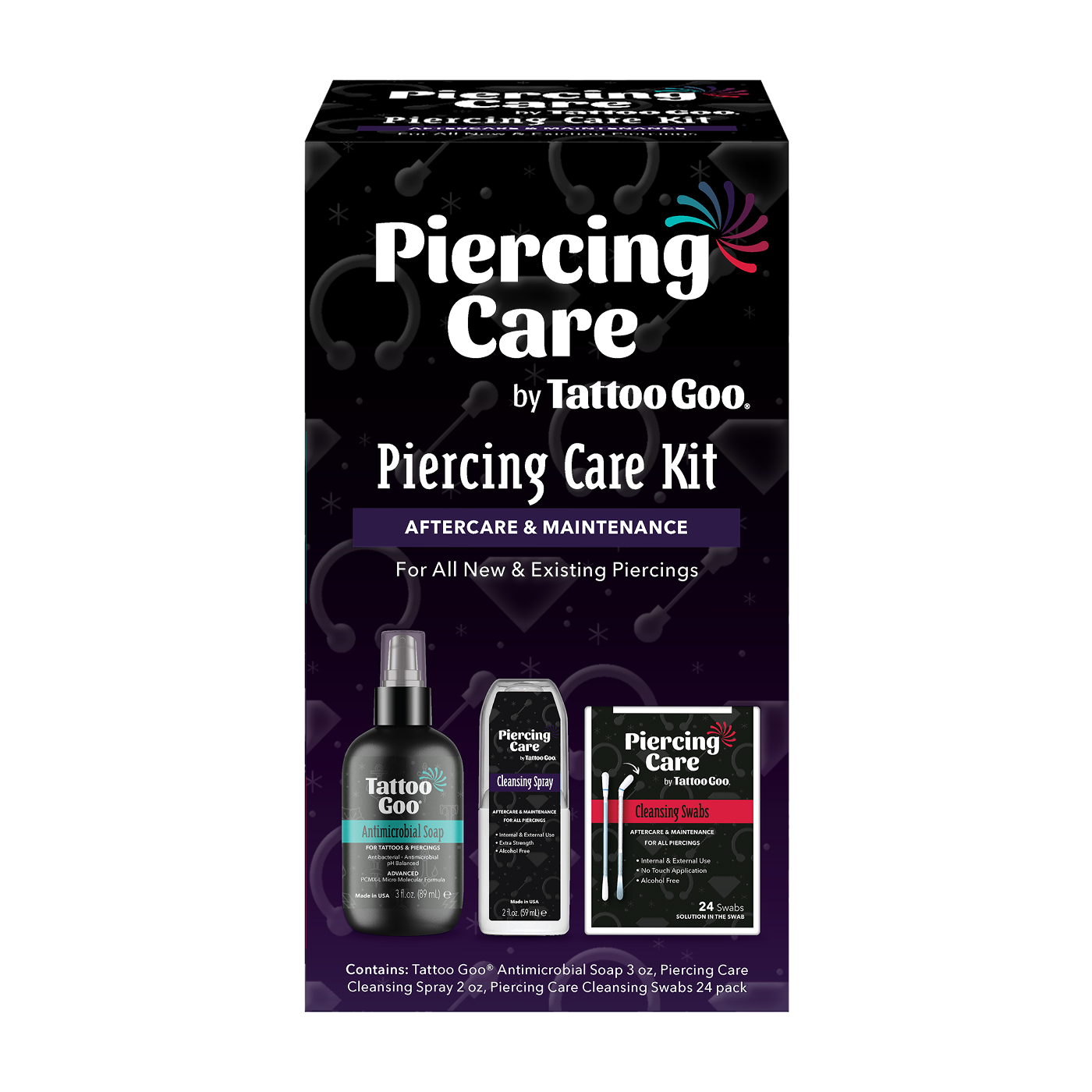 Piercing Care Kit by Tattoo Goo