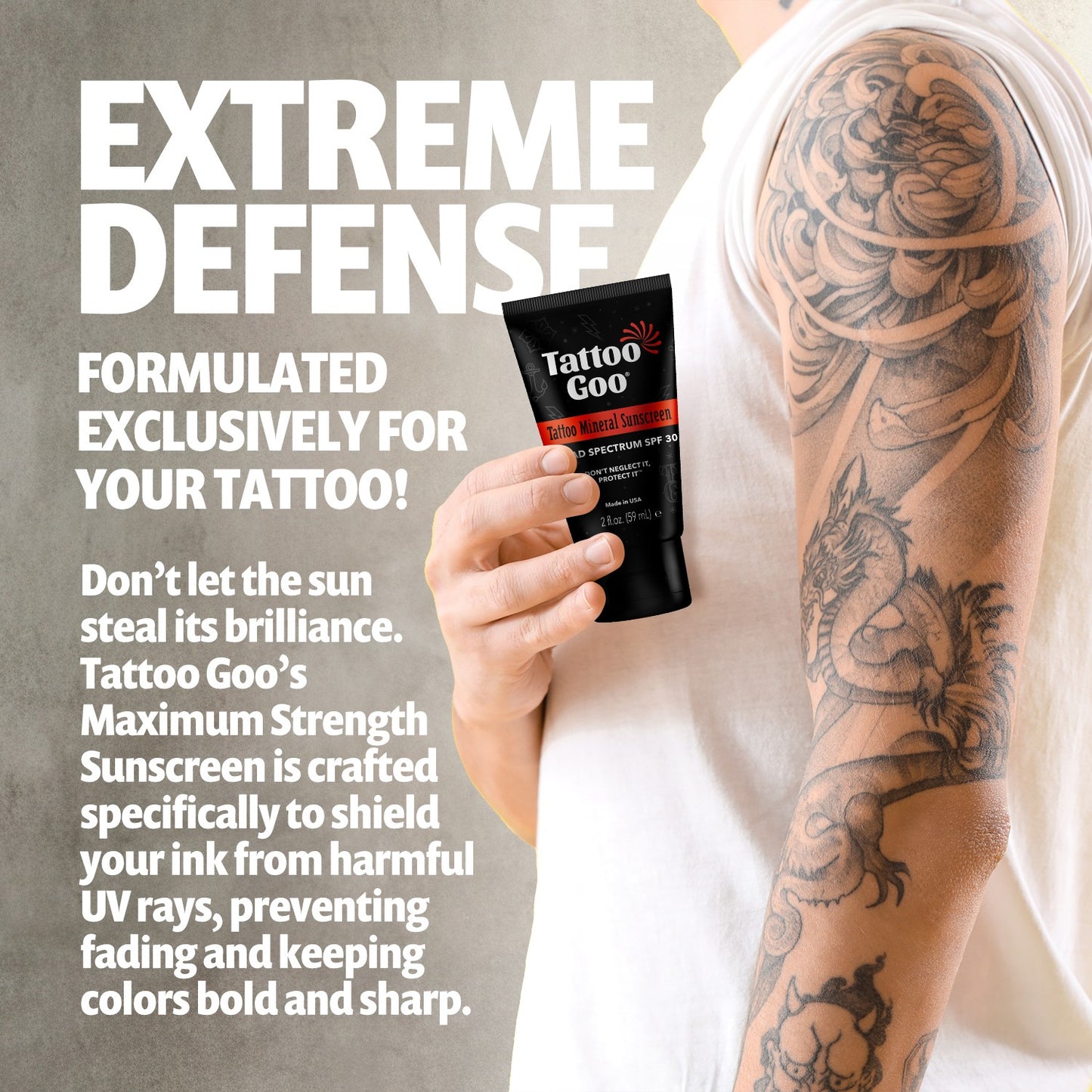 Tattoo Mineral Sunscreen SPF 30