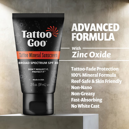 Tattoo Mineral Sunscreen SPF 30