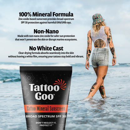 Tattoo Mineral Sunscreen SPF 30